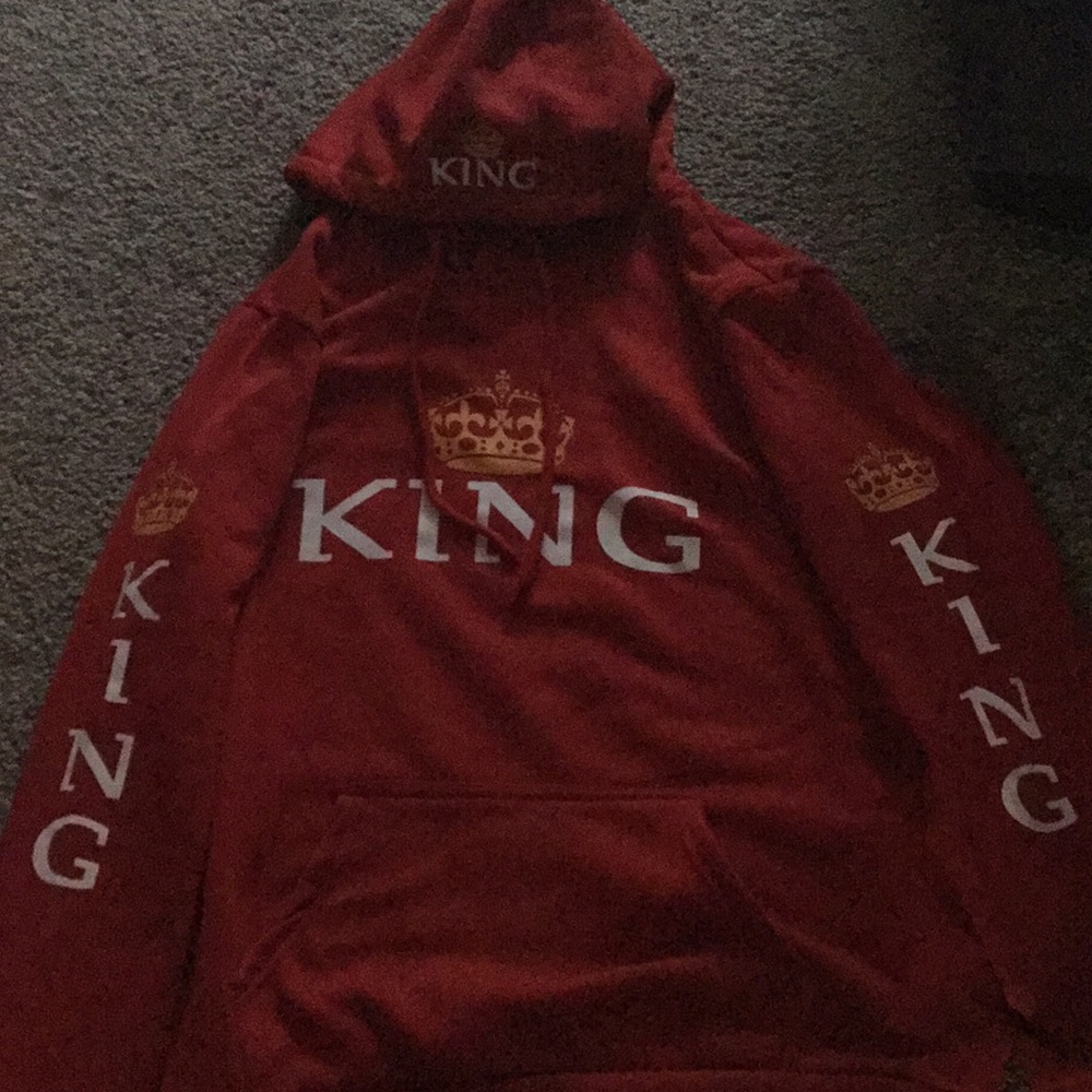 Red King hoodie